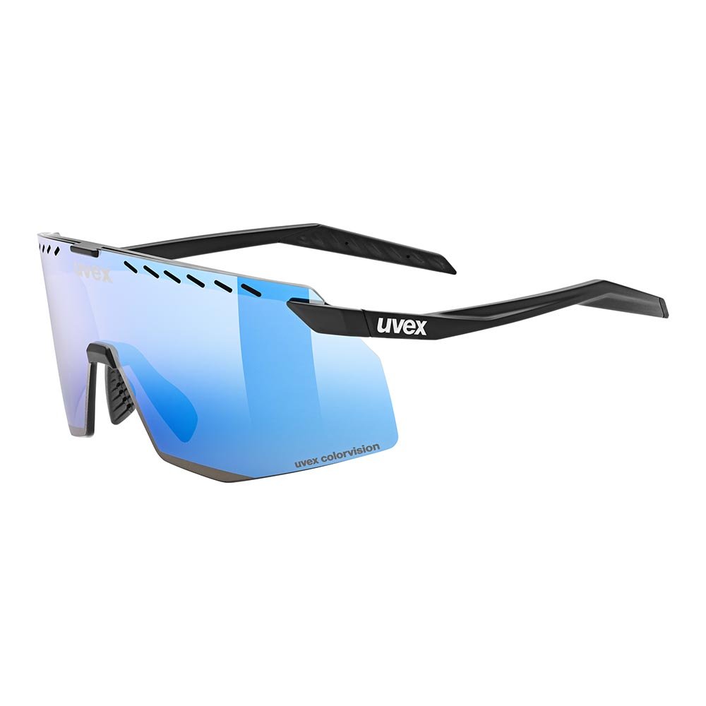 Okulary UVEX Pace Stage CV U Czarno-Niebieskie