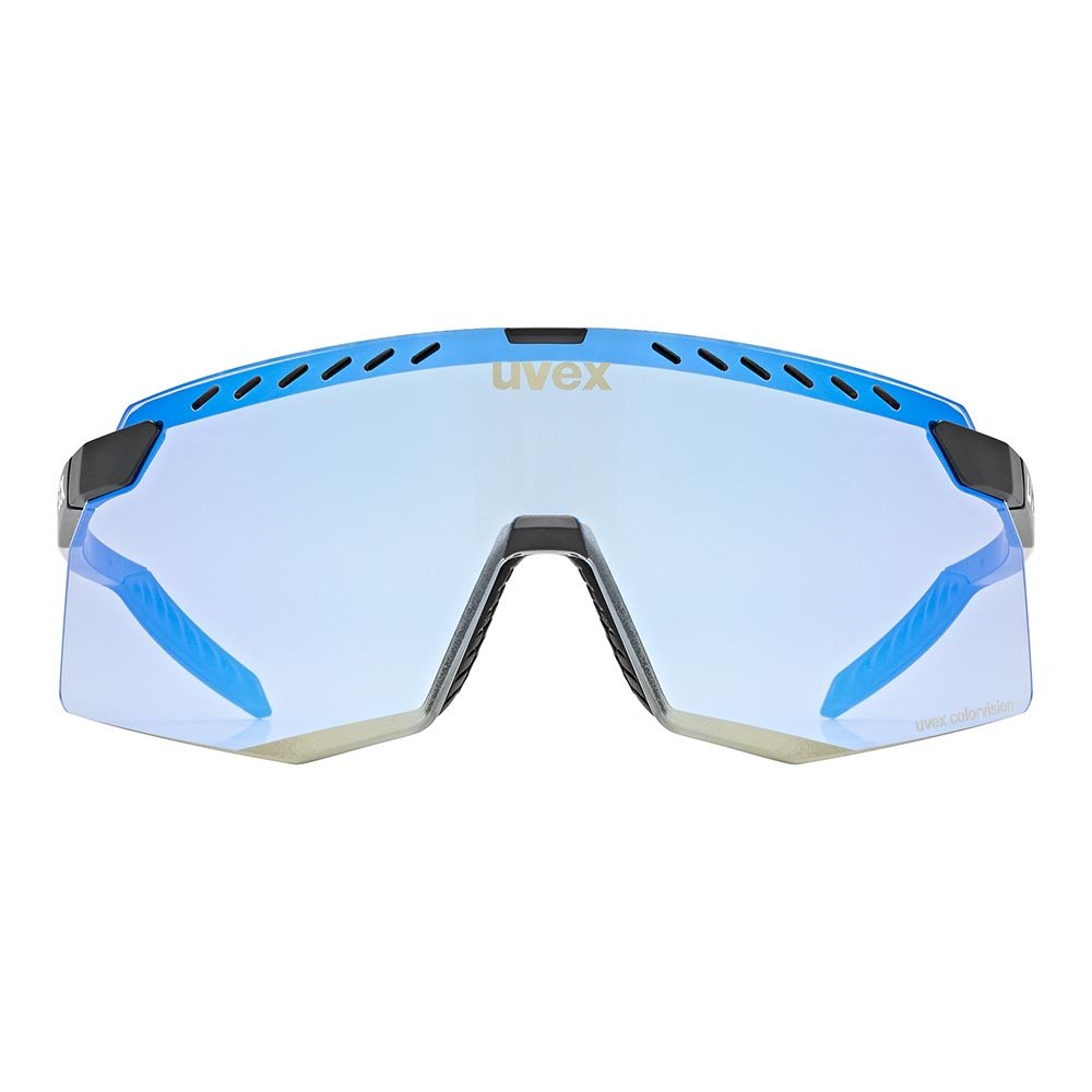 Okulary UVEX Pace Stage CV U Czarno-Niebieskie