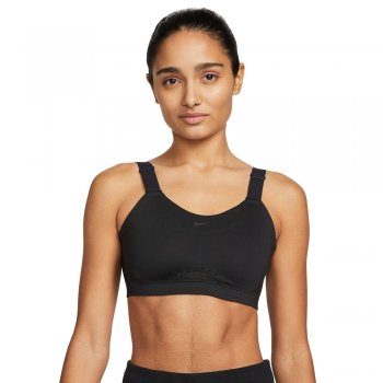 nike alpha dri-fit bra black