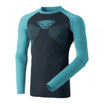 dynafit speed dryarn longsleeve shirt m blue