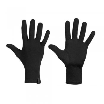 icebreaker merino 200 oasis glove liners u black