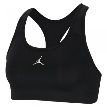 sutien sport jordan jumpman cu susținere medie pentru femei, negru