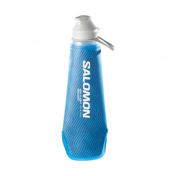 bidon salomon softflask 400ml/13oz insulated 42 clear blue