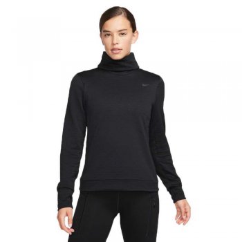 nike therma-fit element swift sweatshirt w black