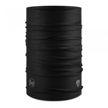buff thermonet® solid black u scarf black