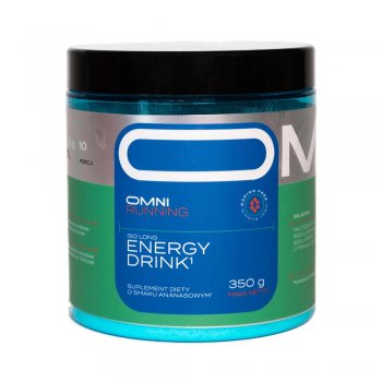 omni running long energy isotonic drink - pineapple