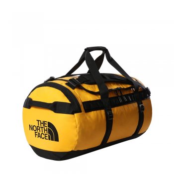 geantă the north face base camp duffel - mu galben și negru
