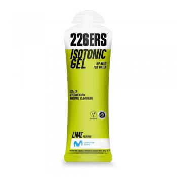 226ers gel lime isotonic gel - lemon