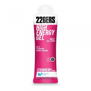 226ers high energy gel salty strawberry - strawberry