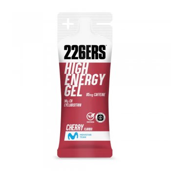 energy gel 226ers xs high energy gel 45 g caffeine cherry 95 mg - cherry with caffeine