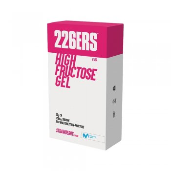 energy gels 226ers high fructose gel pack 6 x 80 g strawberry