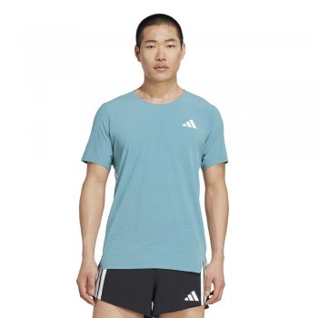 tricou adidas adizero tee m albastru-alb