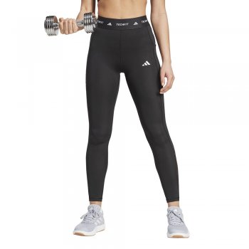 adidas techfit stash pocket full-length leggings in black