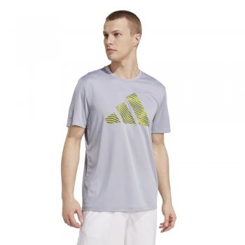 koszulka adidas adi365 running essentials brand love tee m szara