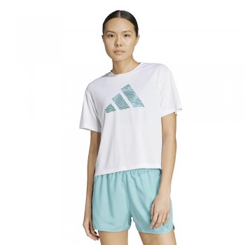 adidas adi365 running essentials brand love tee w white and blue