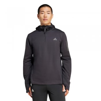 adidas own the run half zip m sweatshirt black