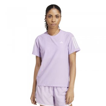 adidas own the run tee w lilac