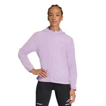 adidas run it jacket w purple