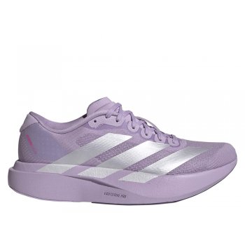 adidas adizero evo sl shoes in purple and silver