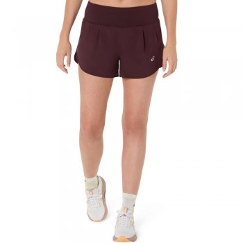 asics road 3.5 in shorts w dark purple
