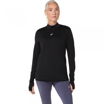 koszulka asics road winter seamless ls top w czarna