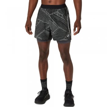 asics limited series lite-show short m black/white