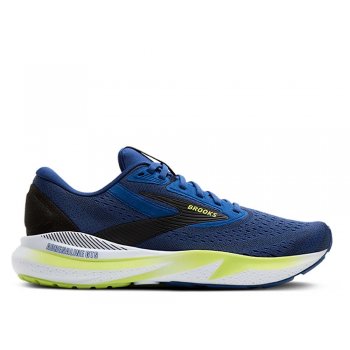 brooks adrenaline gts 24 m navy-lime shoes