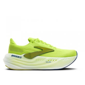 brooks glycerin max m lime shoes