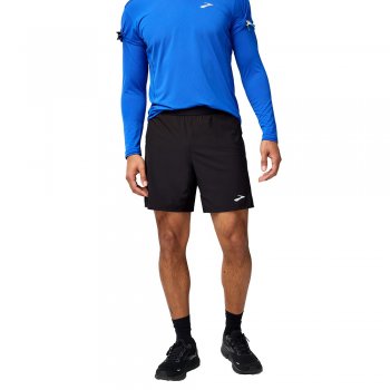 brooks journey 7 2in1 short m black
