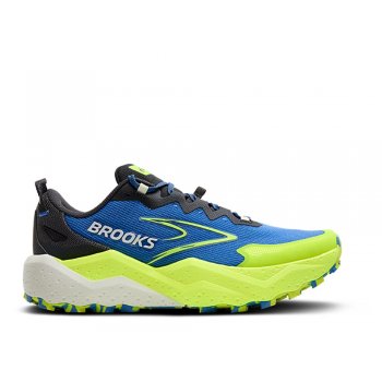 brooks caldera 8 m shoes blue and yellow