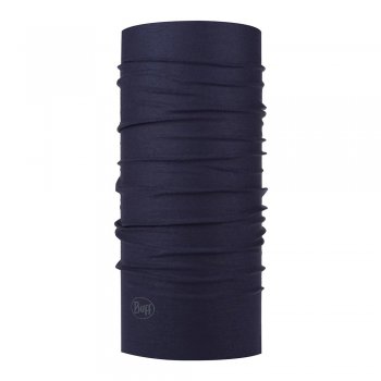 buff original ecostretch solid night blue u scarf navy blue