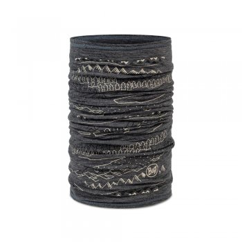 buff merino lightweight prints eirik gray u bandana gray