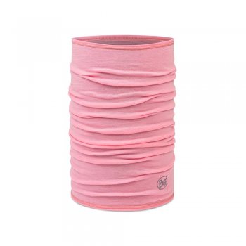 buff lightweight merino wool solid rose pink u shawl