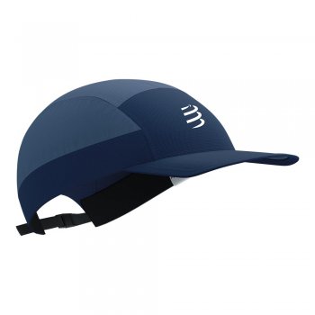 căciulă compressport cu 5 panouri u navy/alb