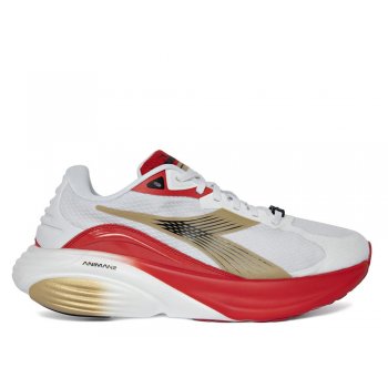 diadora atomo star u shoes white and red