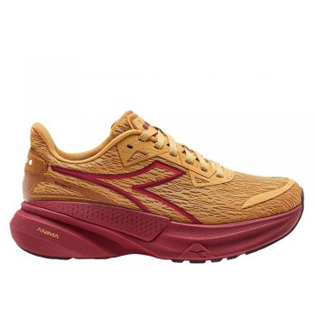 diadora nucleo 2 w "honey yellow red dahlia" shoes in honey burgundy
