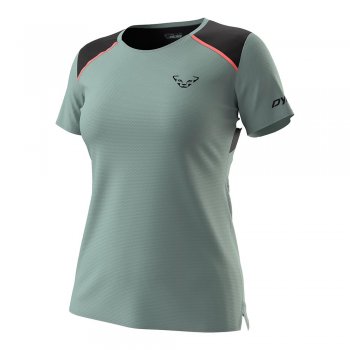 tricou scurt dynafit sky w albastru-negru