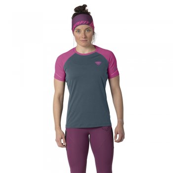 dynafit alpine pro shirt w gray-pink