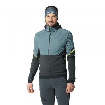 kurtka dynafit alpine hybrid jacket m niebiesko-szara