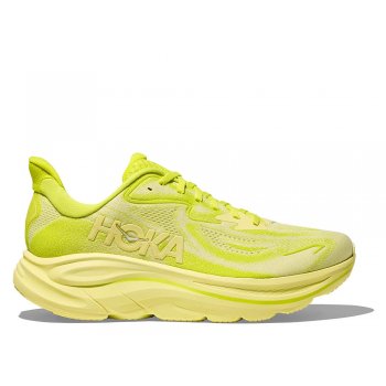 hoka clifton 10 m yellow shoes
