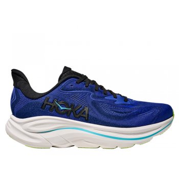 hoka clifton 10 m navy blue shoes