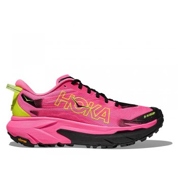 buty hoka mafate 5 m różowo-czarne