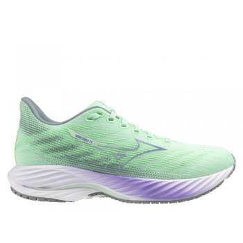 mizuno wave rider 28 w green-purple shoes