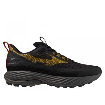 mizuno rider tt 3 w shoes black and yellow