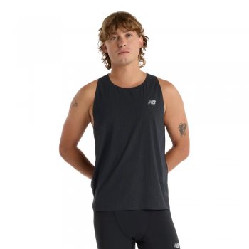 koszulka new balance race day ultra light singlet m czarna