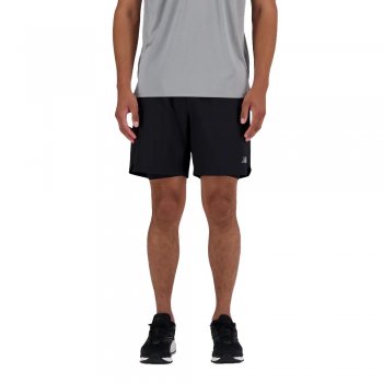 spodenki new balance ac short 7 lined m czarne