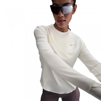 nike swift dri-fit uv t-shirt w white