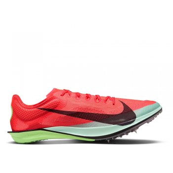 nike zoomx dragonfly 2 elite u running spikes orange-lime