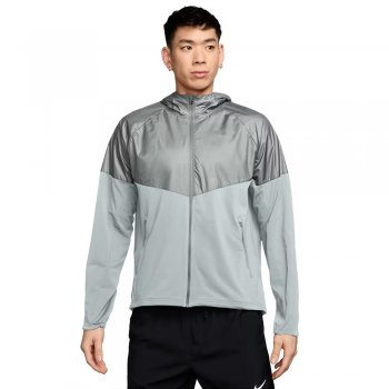 nike repel winterized miler jacket m light gray