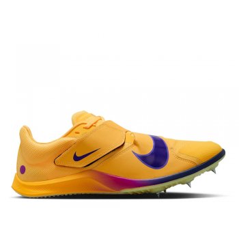 nike zoom rival jump u running spikes yellow-blue
